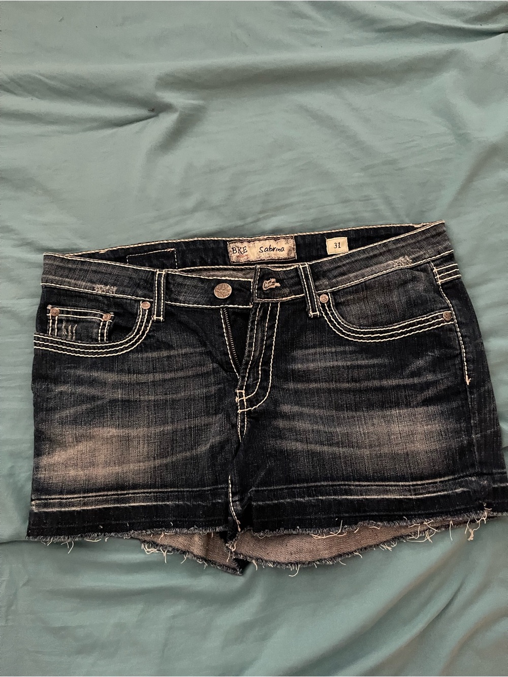 BKE Sabrina Women’s Dark Wash Denim Short